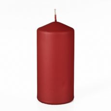 Свеча столбик НГ 60 х 130 мм красная