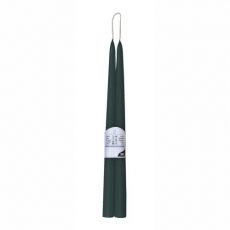Свечи АНТИК зеленые 2,2 см 35 см 2 шт.