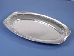 Тарелка алюминиевая 44,5 x 29.5 см 10 шт.