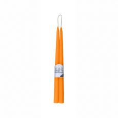 Свечи АНТИК оранжевые 2,2 см 35 см 2 шт.